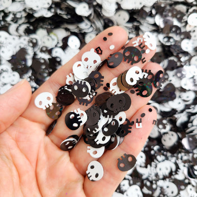 Cute Skull Glitter - Starlight