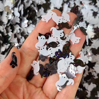 Casper Ghost Glitter Sequin - Starlight