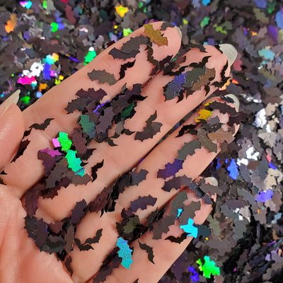 Black Bat Glitter - Starlight