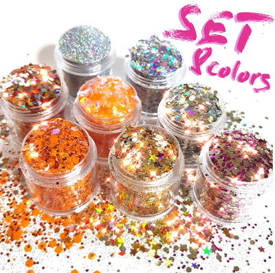 California Chunky Glitter Set - Starlight